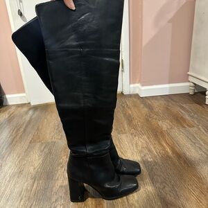 Circus by Sam Edelman Black Over the Knee Boots